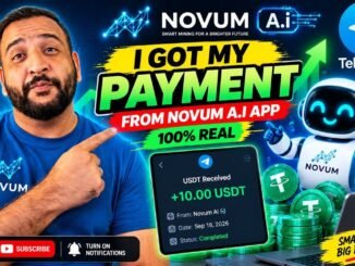 Novum AI Mining — FIRST WITHDRAWAL RECEIVED! 💸🔥