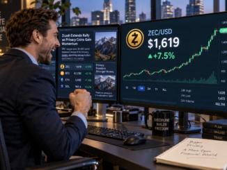 Zcash holds above $1,600 as shielded activity and fund inflows surge