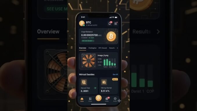 🔥 Bitcoin Mining Simulator You MUST Try! ⛏️🚀 | BTC Miner Cloud App #shorts