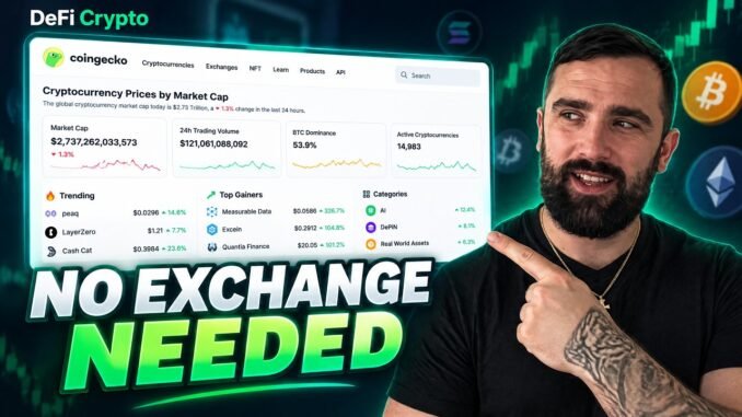 DeFi Crypto (CoinGecko Guide 2026)