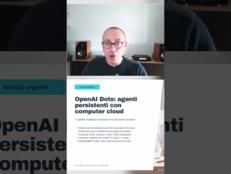 OpenAI Dots, GPT 6.1 e Opus/Sonnet 5.5  #intelligenzaartificiale #ai #news