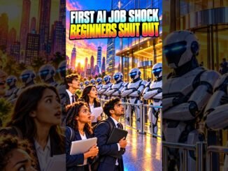 The First AI Job Shock Is Here. Beginners Are Being Shut Out.