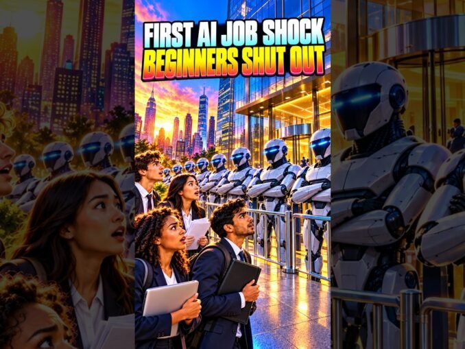 The First AI Job Shock Is Here. Beginners Are Being Shut Out.